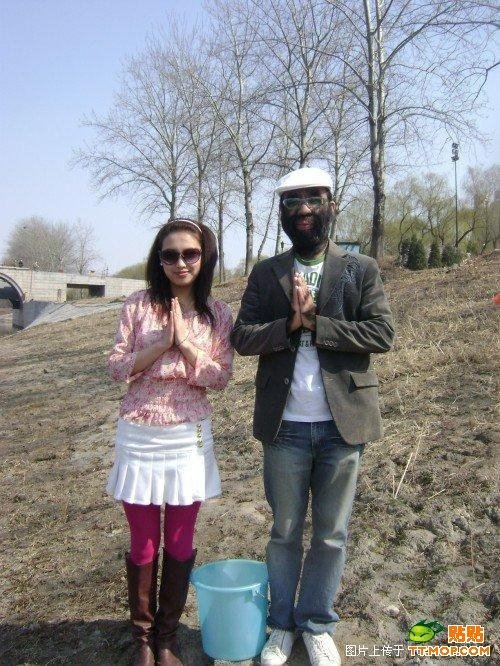 The most hairy man, China