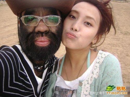 The most hairy man, China