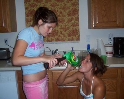 drinking girls