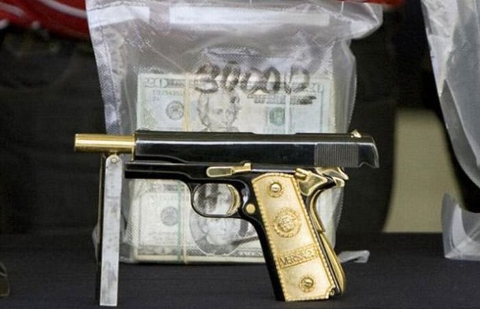 Confiscation of Mexican drug lords property