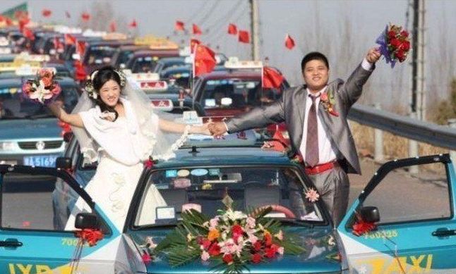 Big wedding ceremony, China