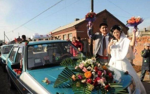 Big wedding ceremony, China