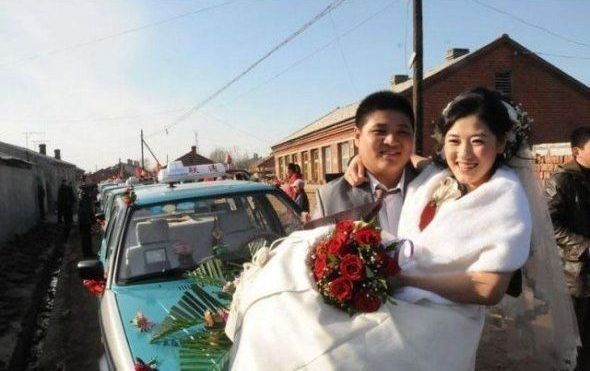 Big wedding ceremony, China