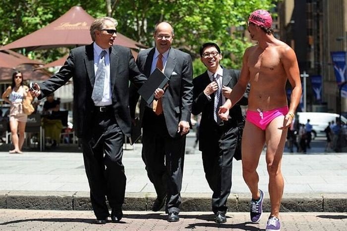 Swimsuits parade, Sydney, Australia