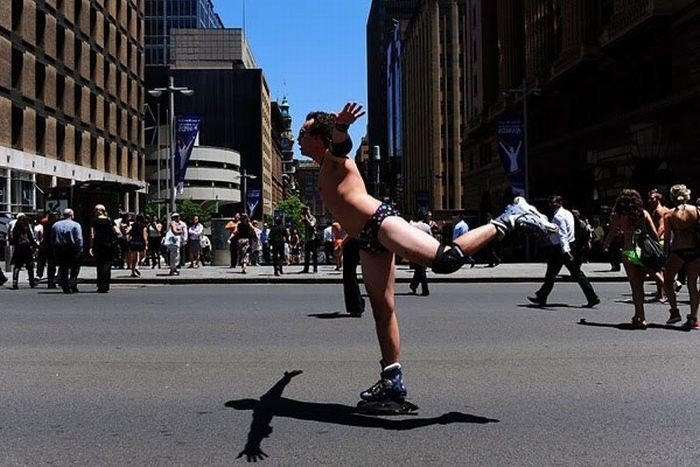 Swimsuits parade, Sydney, Australia