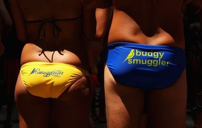 Swimsuits parade, Sydney, Australia