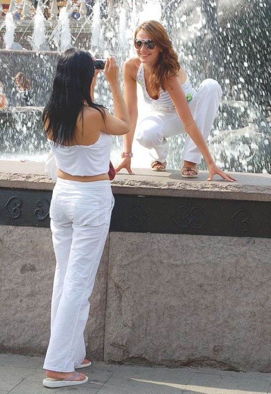 young summer and bikini beach girls