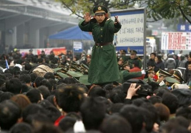 Millions of people are returning home for the weekend, China