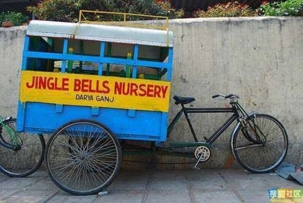 School transport for children, India