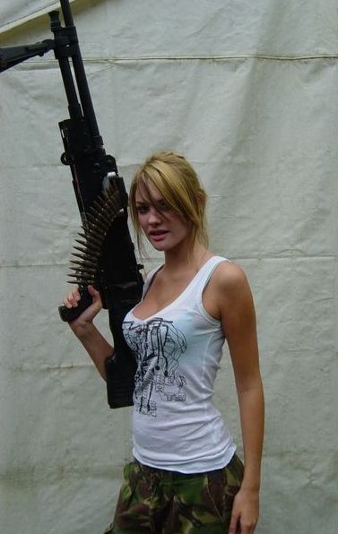 girl with a gun