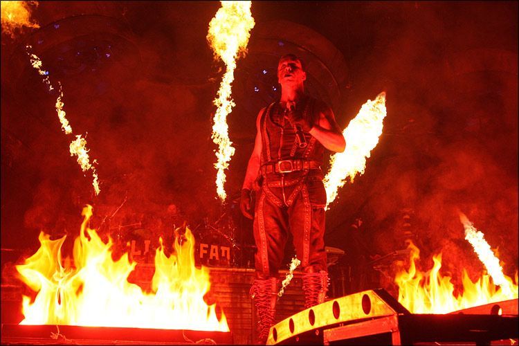 Rammstein in Moscow, Russia