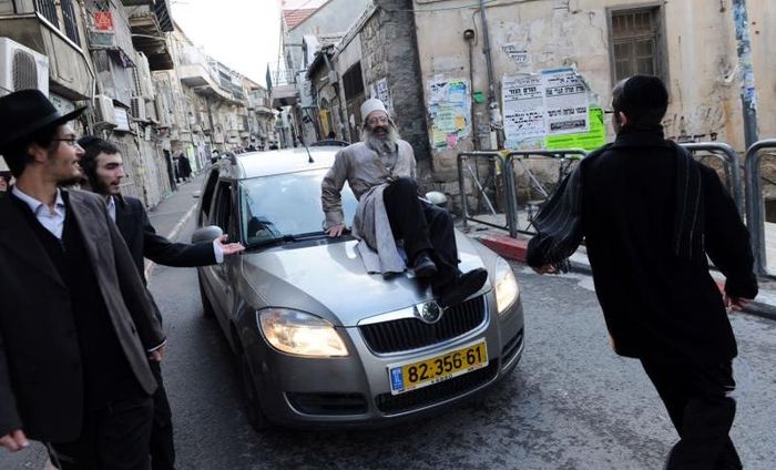 Celebrating Purim in Jerusalem, Israel