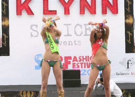 2010 Lingerie Ski and Fashion Festival girls, Lebanon