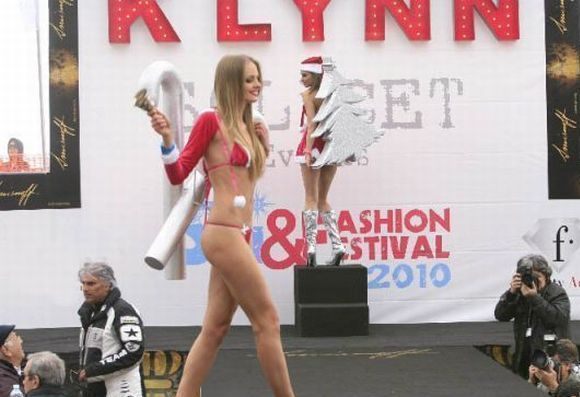 2010 Lingerie Ski and Fashion Festival girls, Lebanon