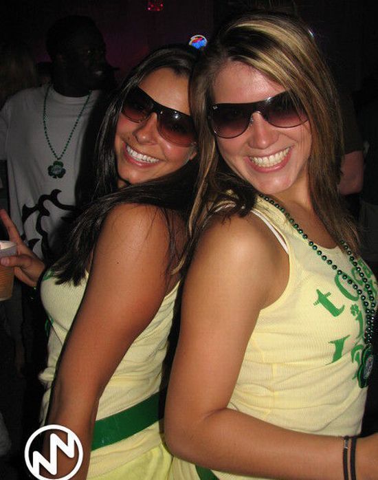 St. Patrick's Day girls