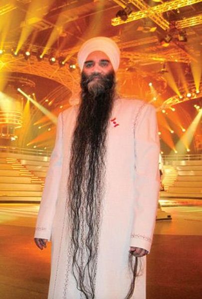 Bhai Sarwan Singh, longest beard in the world