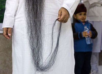 Bhai Sarwan Singh, longest beard in the world