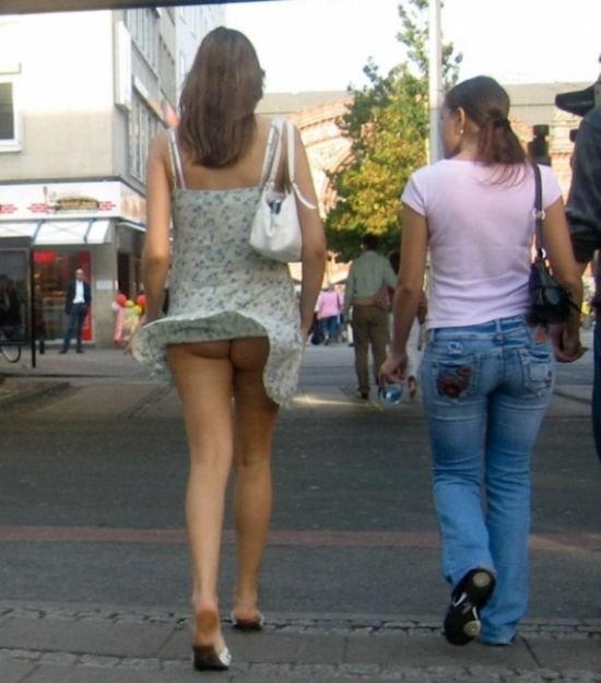 girl wearing a skirt