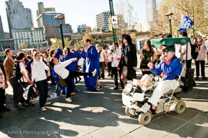 Zombie Shuffle 2010, Melbourne, Australia