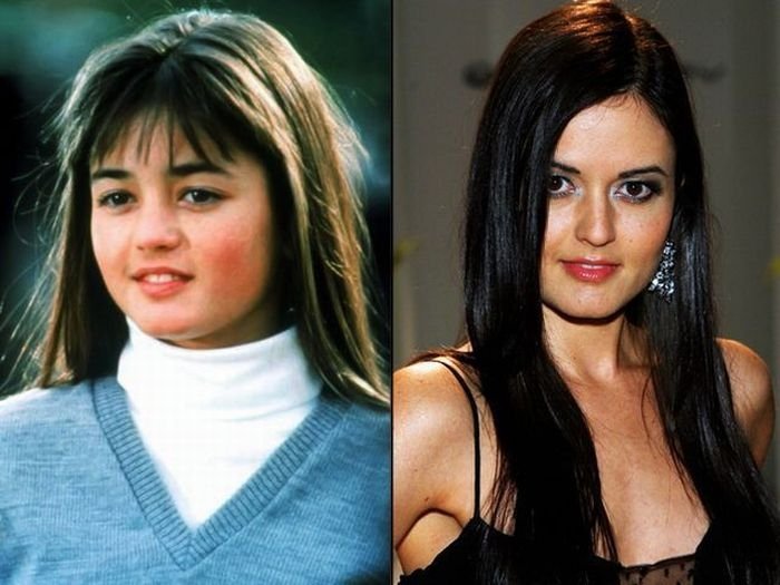 celebrities then and now