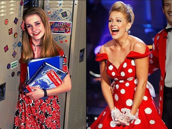 celebrities then and now