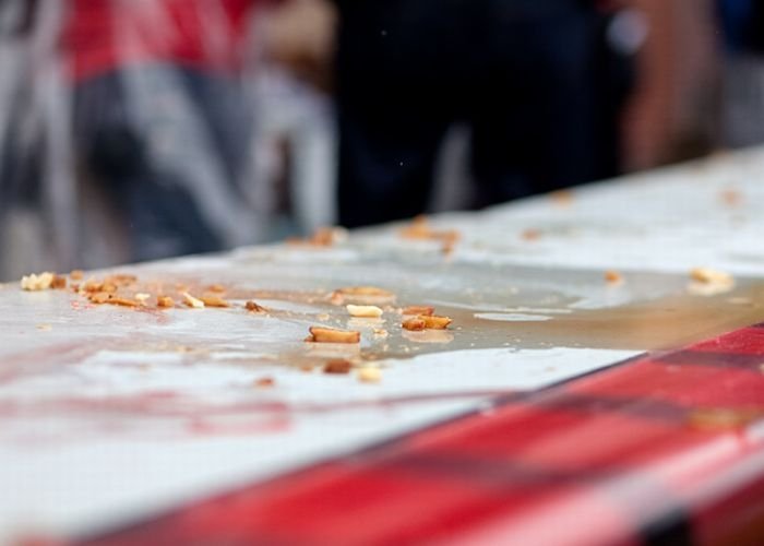 World poutine-eating championship, Toronto, Canada