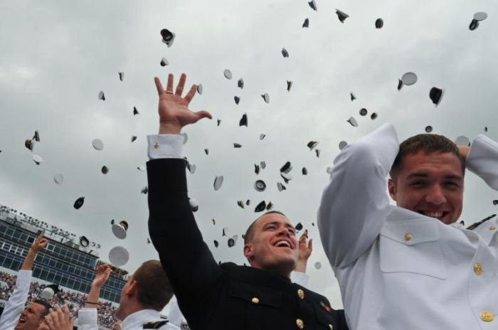 Graduation Ceremony, United States Naval Academy, Annapolis, Maryland