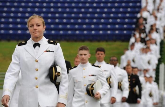 Graduation Ceremony, United States Naval Academy, Annapolis, Maryland