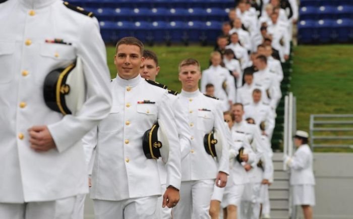 Graduation Ceremony, United States Naval Academy, Annapolis, Maryland