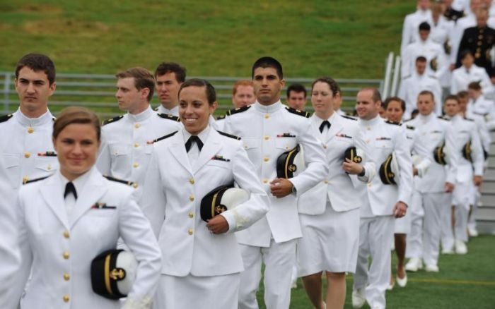 Graduation Ceremony, United States Naval Academy, Annapolis, Maryland