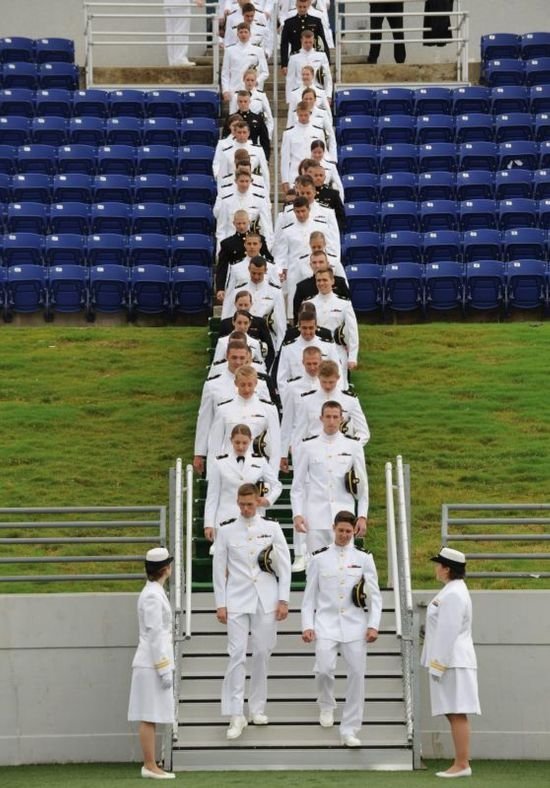 Graduation Ceremony, United States Naval Academy, Annapolis, Maryland