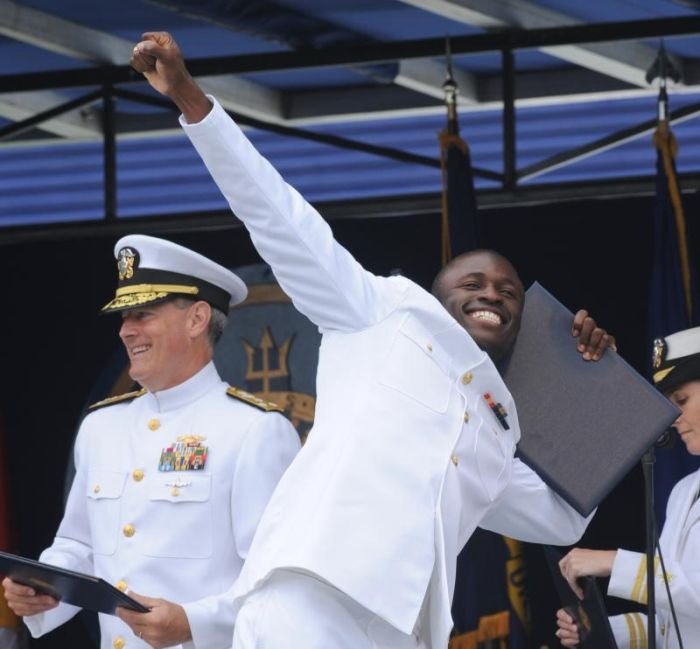 Graduation Ceremony, United States Naval Academy, Annapolis, Maryland