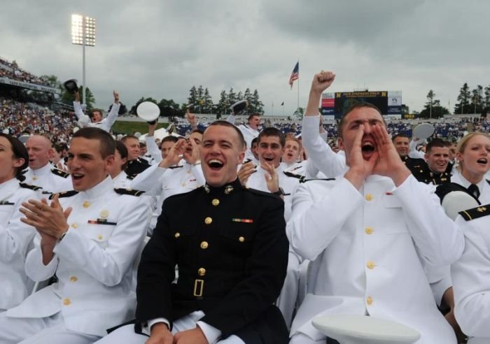 Graduation Ceremony, United States Naval Academy, Annapolis, Maryland