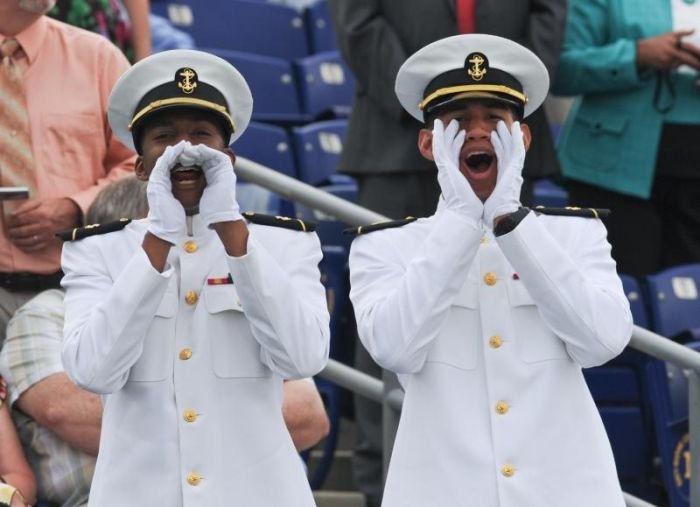 Graduation Ceremony, United States Naval Academy, Annapolis, Maryland