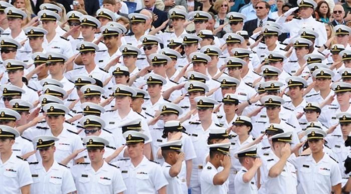 Graduation Ceremony, United States Naval Academy, Annapolis, Maryland