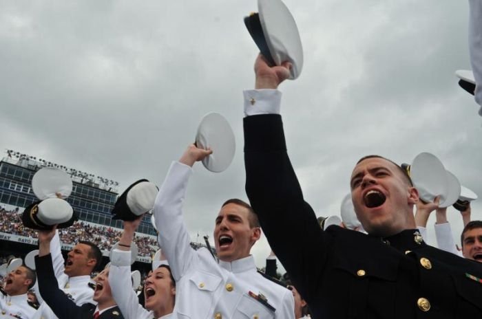 Graduation Ceremony, United States Naval Academy, Annapolis, Maryland