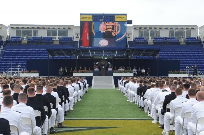 Graduation Ceremony, United States Naval Academy, Annapolis, Maryland