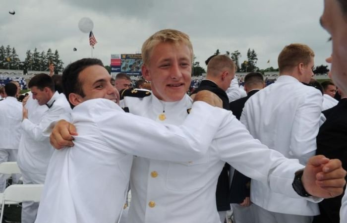 Graduation Ceremony, United States Naval Academy, Annapolis, Maryland