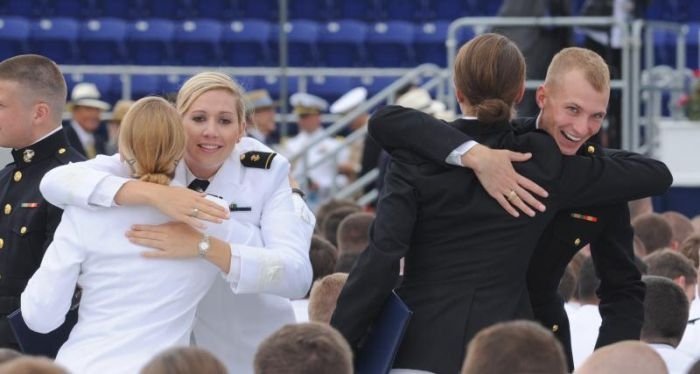 Graduation Ceremony, United States Naval Academy, Annapolis, Maryland