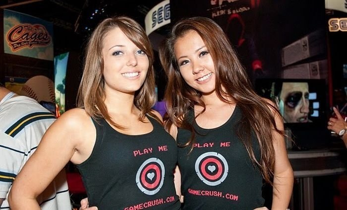 Electronic Entertainment Expo (E3) 2010 trade show girls