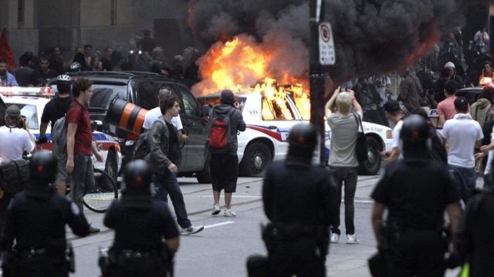 G20 summit riots, Toronto, Canada