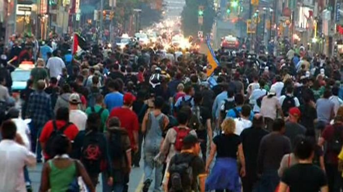 G20 summit riots, Toronto, Canada