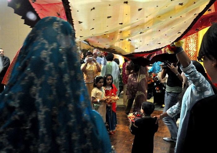 Hindu wedding, Toronto, Canada