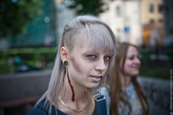 Zombie wedding, Russia