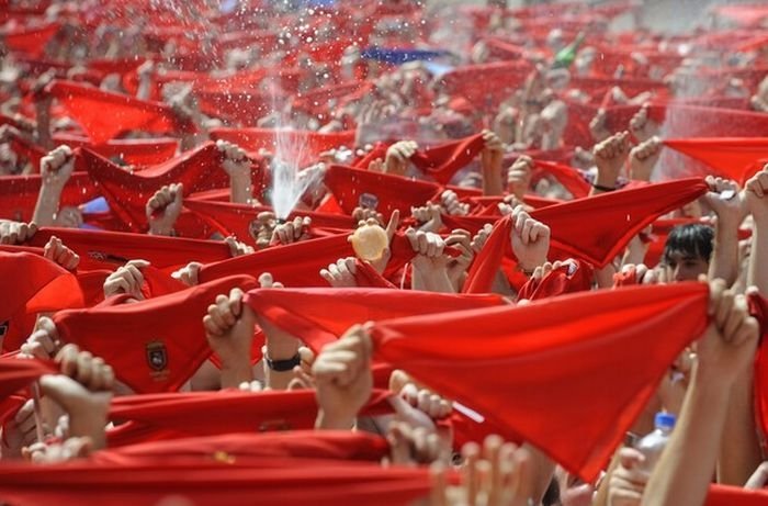 The festival of San Fermín 2010