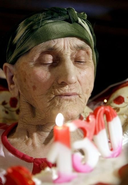 Antisa Khvichava, 130 years old woman