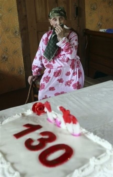 Antisa Khvichava, 130 years old woman