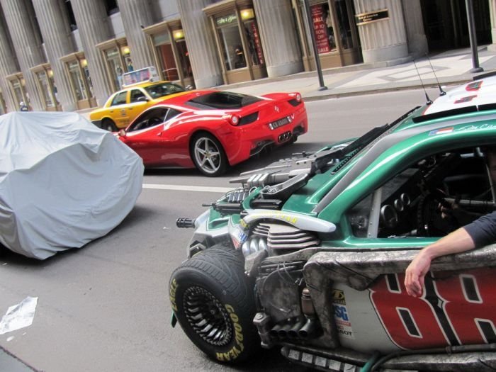 Filming of Transformers 3',  Chicago, United States