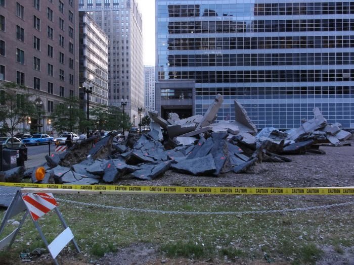 Filming of Transformers 3',  Chicago, United States