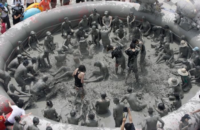 Mud Festival, Boryeong, South Korea